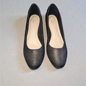 Clarks Women's Black Flats